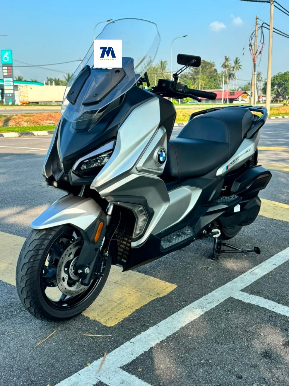 2025 QJ Moto Fort 350 | Silver | Naked Handle - Image 2