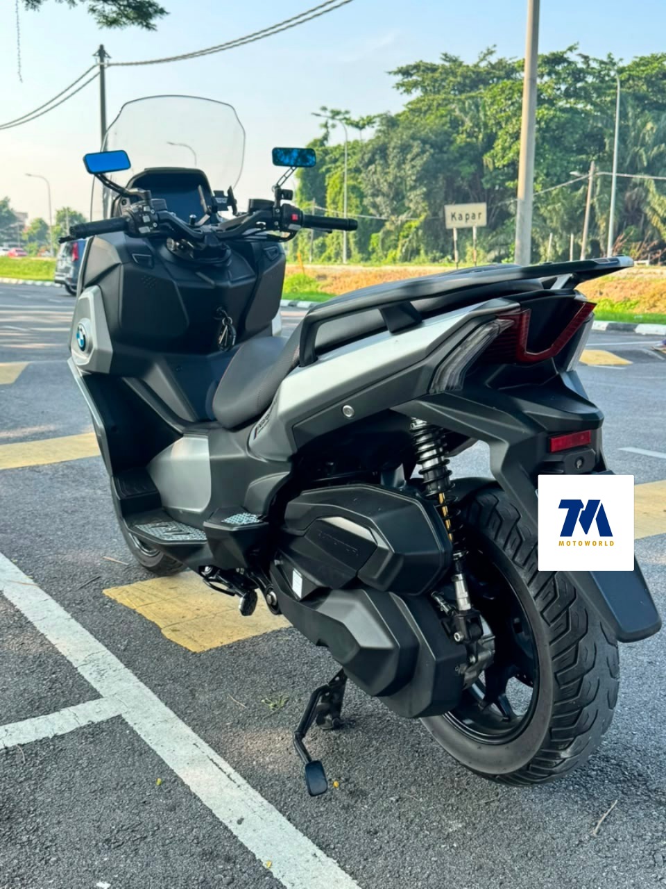 2025 QJ Moto Fort 350 | Silver | Naked Handle - Image 4