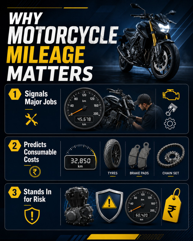 Importance of understanding mileage motorcycle