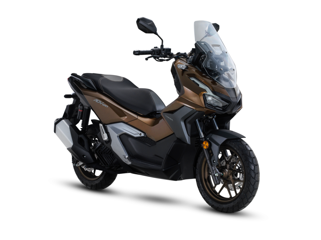 adv160 roadsync brown three quarter right side