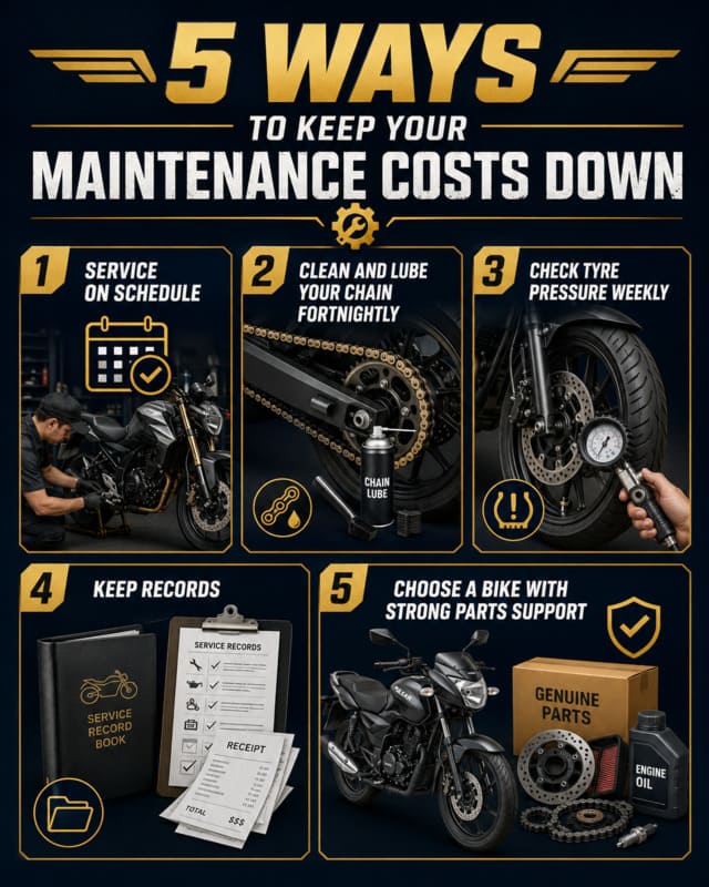Ways to manage maintenance costs for your motorcycle