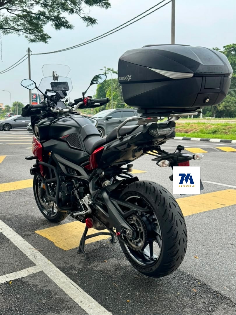 2020 Yamaha Tracer 900GT | Orange | SHAD 58L | High Windshield - Image 3