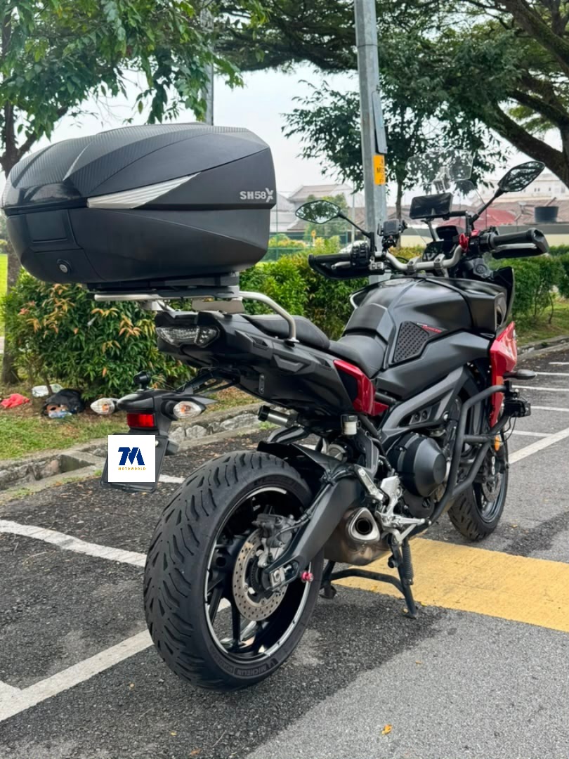 2020 Yamaha Tracer 900GT | Orange | SHAD 58L | High Windshield - Image 4
