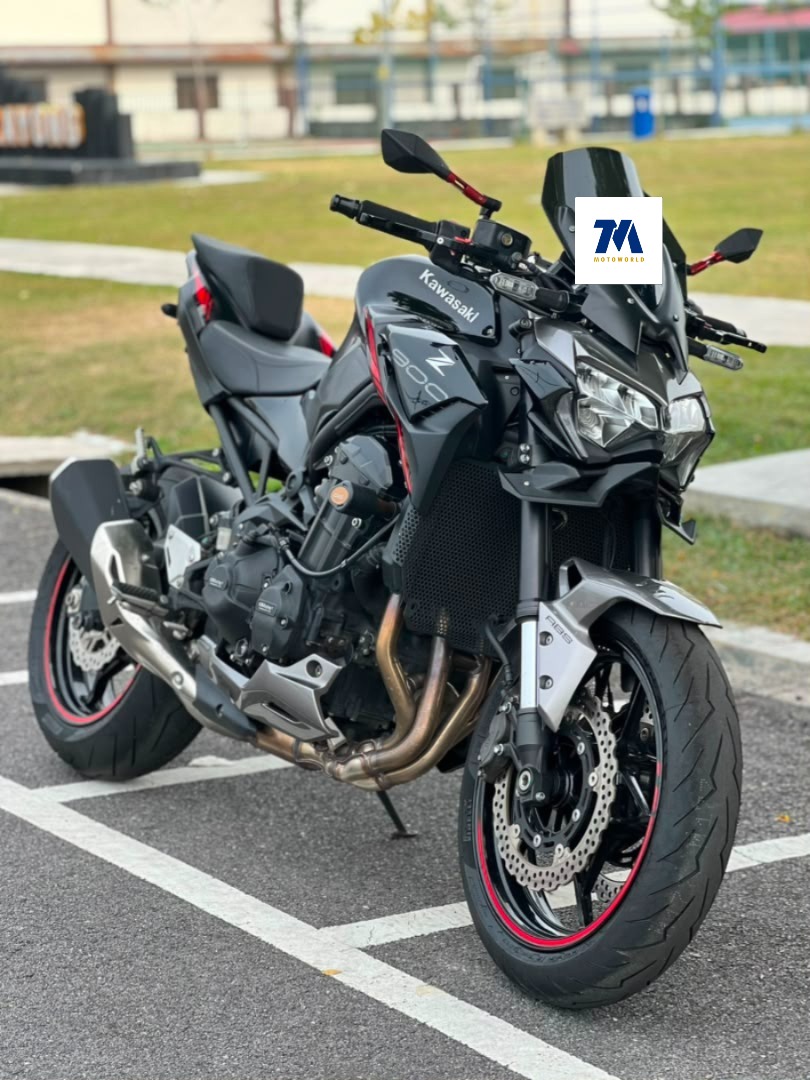 2023 Kawasaki Z900 | High Windshield | Tail Tidy - Image 2