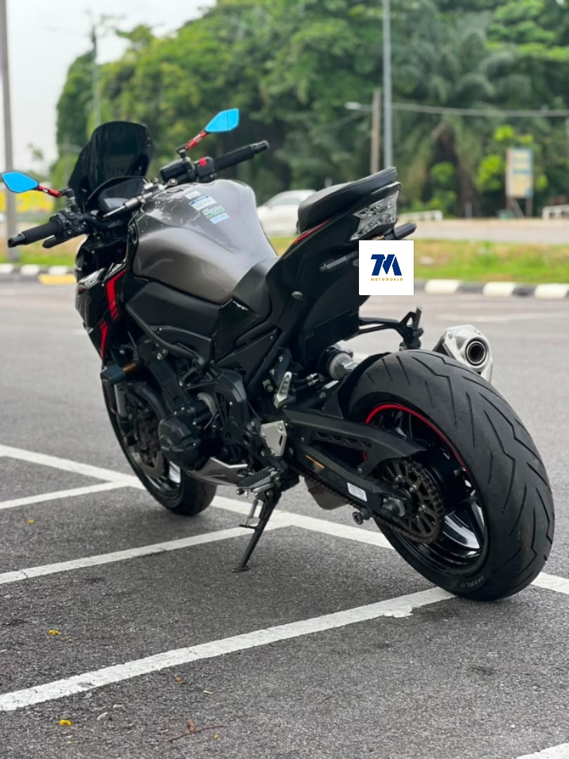 2023 Kawasaki Z900 | High Windshield | Tail Tidy - Image 3