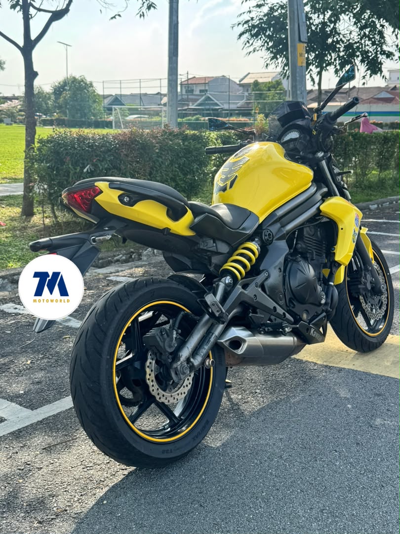2012 Kawasaki ER6N | Yellow - Image 3