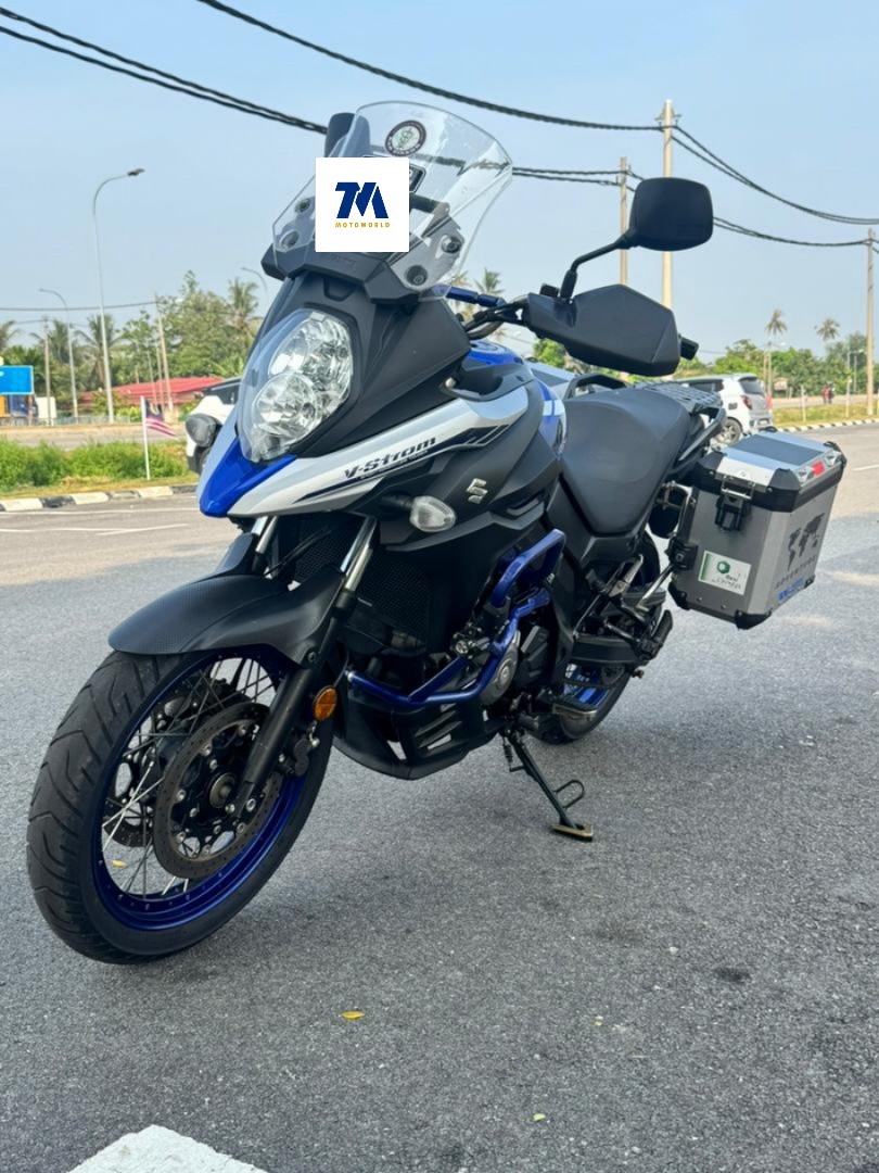 2022 Suzuki V-Strom 650XT | Blue | Side Box | Crash Bar | Sportlight - Image 2
