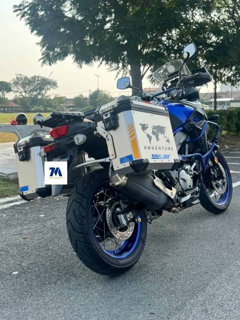 2022 Suzuki V-Strom 650XT | Blue | Side Box | Crash Bar | Sportlight - Image 3