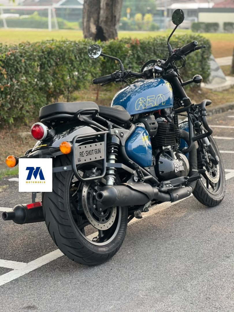 2024 Royal Enfield Shotgun 650 | Crashbar | Side Panier Rack - Image 3