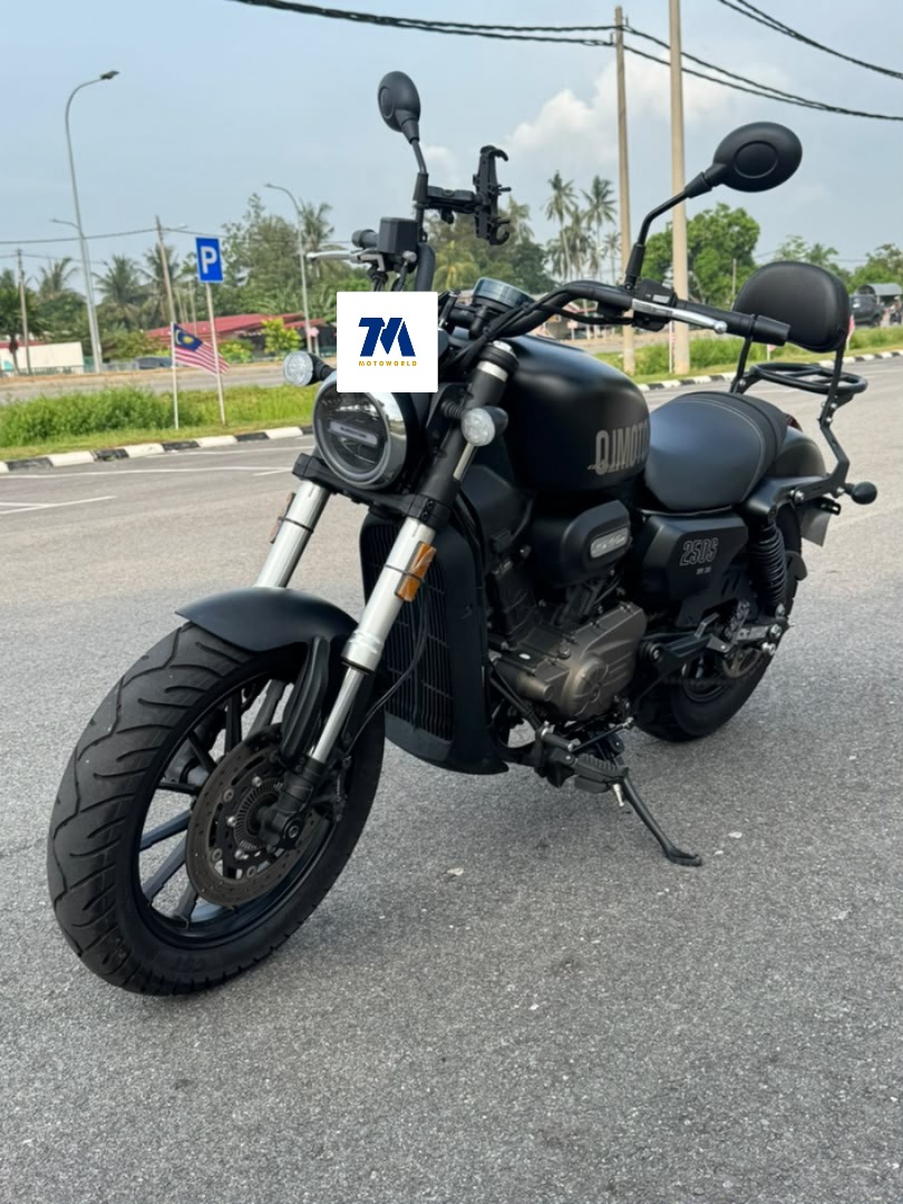 2025 QJ Motor SRV250 | Black - Image 2