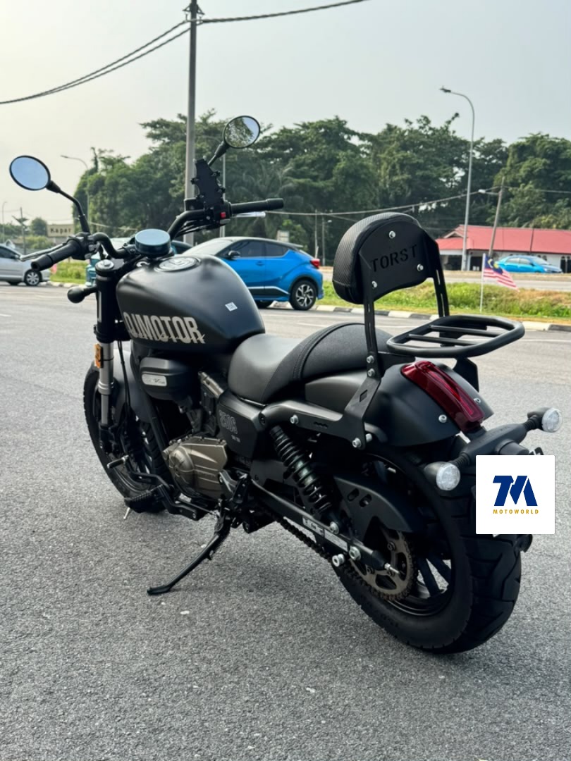 2025 QJ Motor SRV250 | Black - Image 4