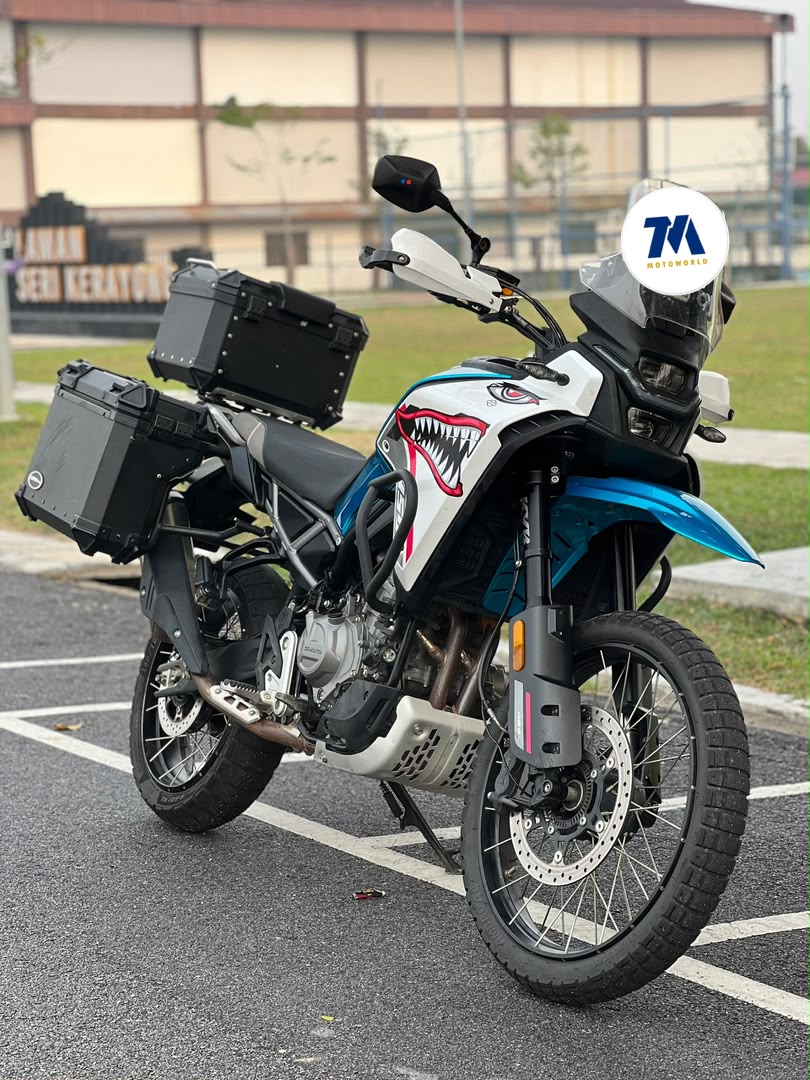 2024 CFMoto 450MT | Top Box | Side Box | Hand Guard