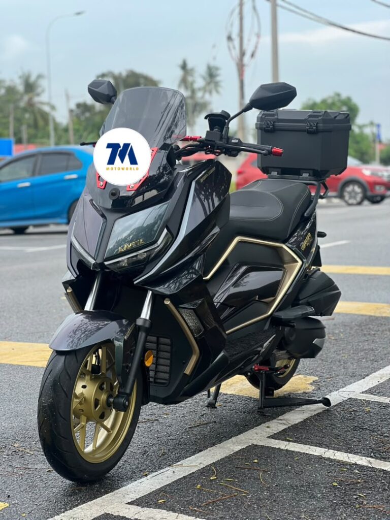 front view of AVITA VANGUARD 250 motorcycle