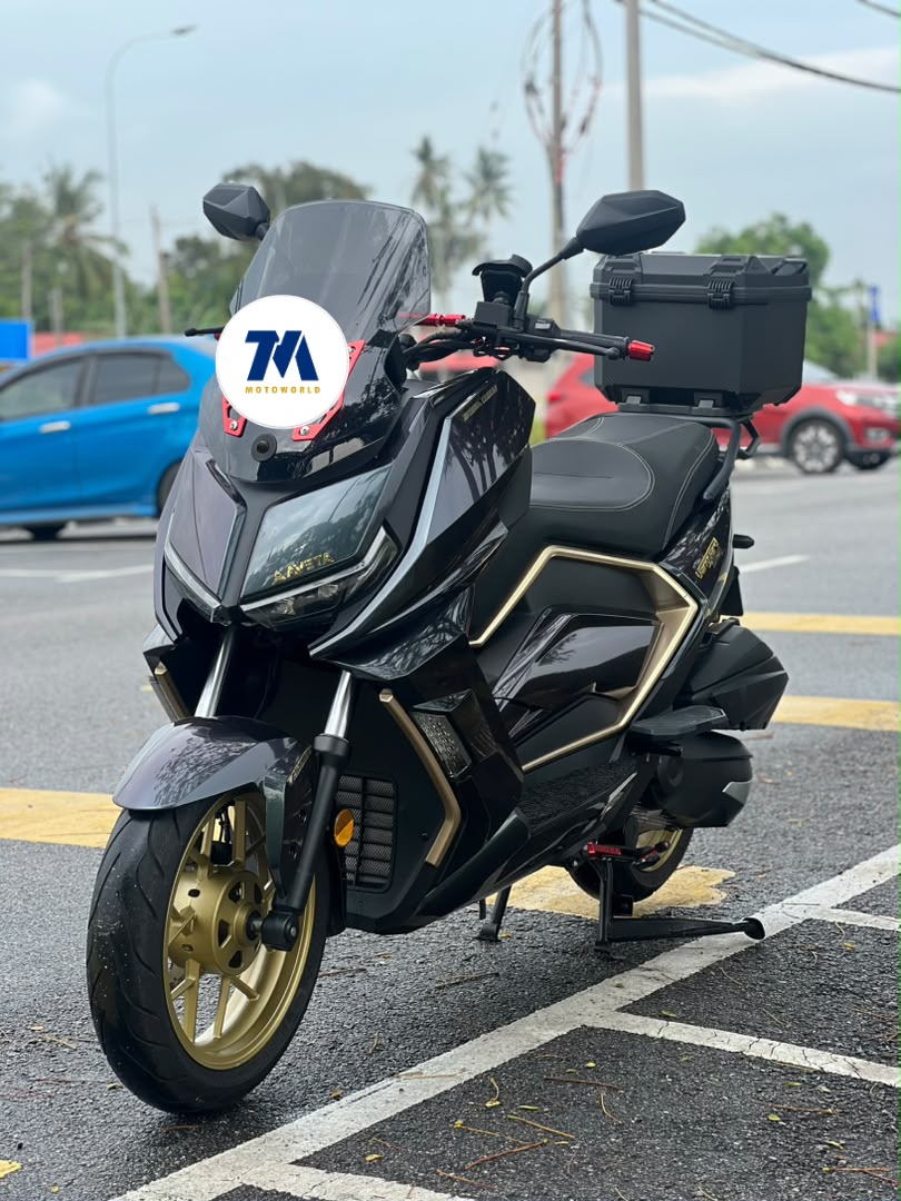 front view of AVITA VANGUARD 250 motorcycle