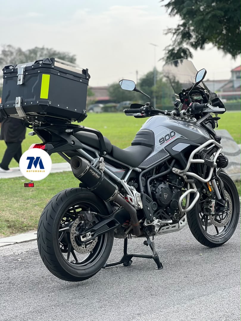 2024 Triumph Tiger 900 GT Pro | Top Box | Crash Bar | Windshield - Image 4