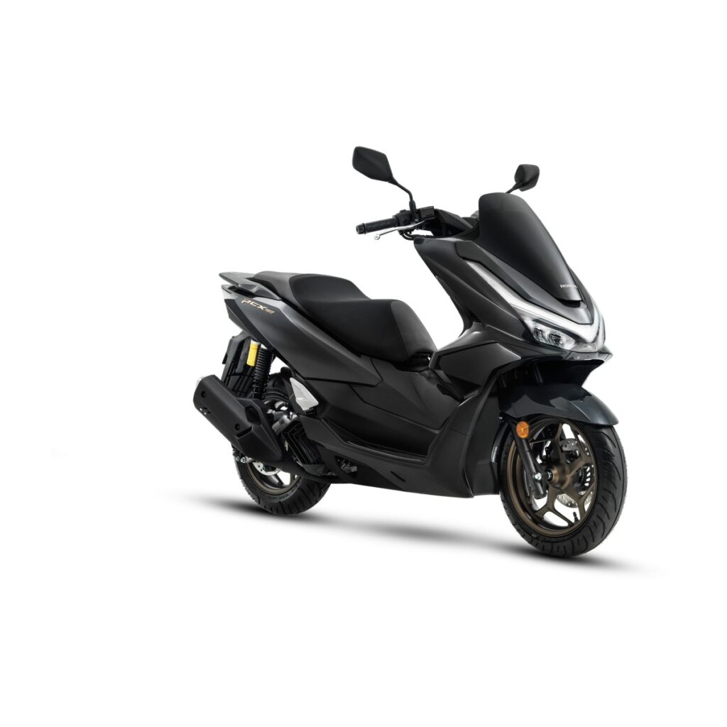 2026 Honda PCX160 dark grey at TM Motoworld Honda Impian X Kapar
