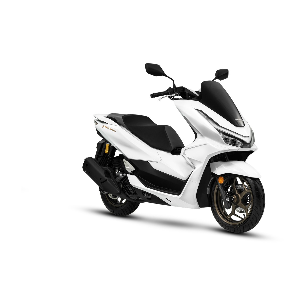 2026 Honda PCX160 white at TM Motoworld Honda Impian X Kapar