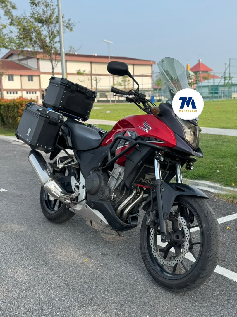 2014 Honda CB500X | Top Box And Side Box - Image 2