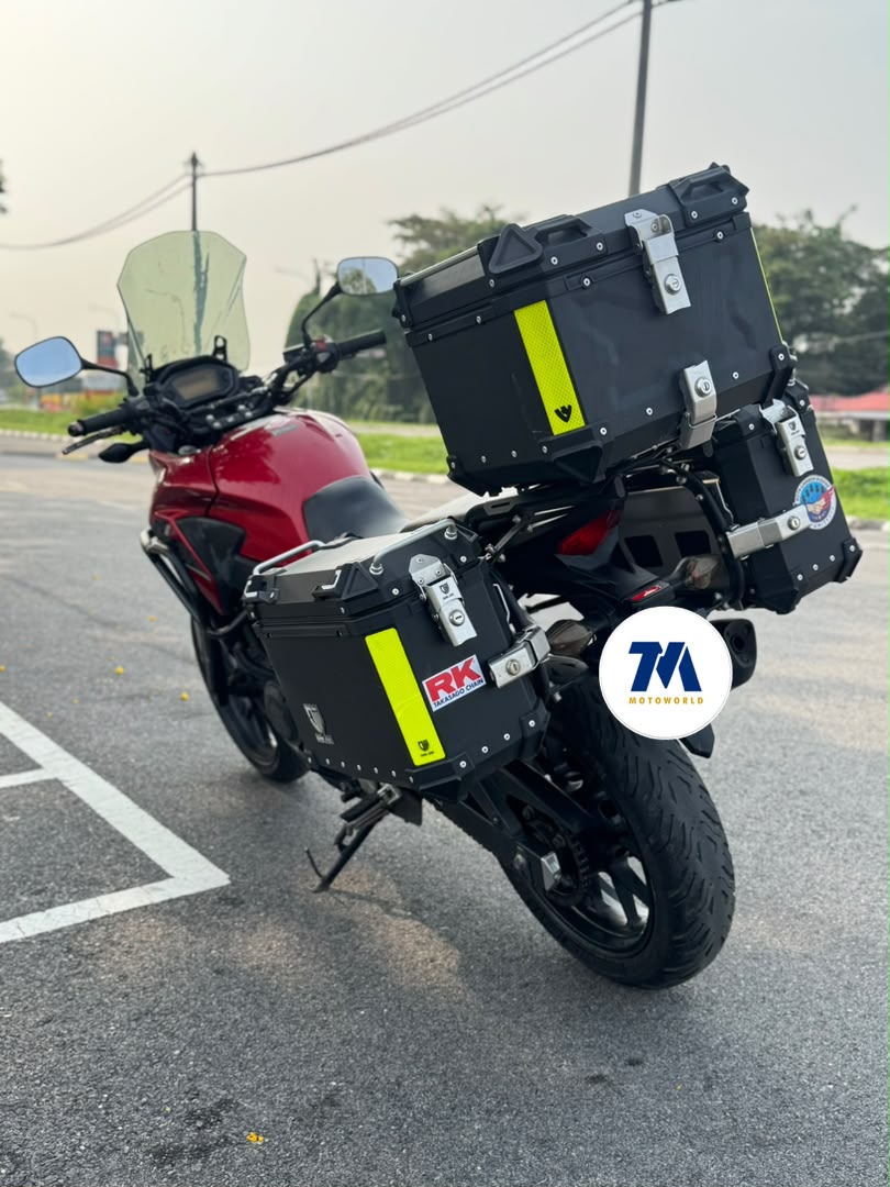 2014 Honda CB500X | Top Box And Side Box - Image 3