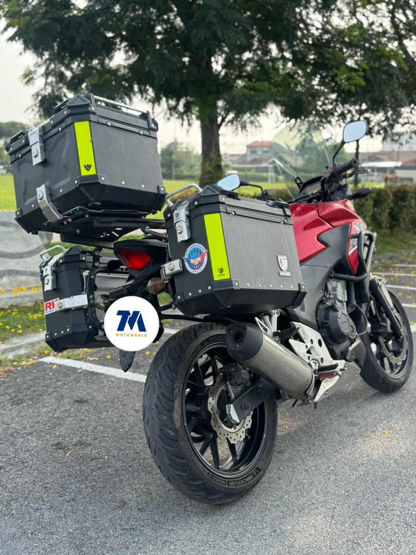 2014 Honda CB500X | Top Box And Side Box - Image 4