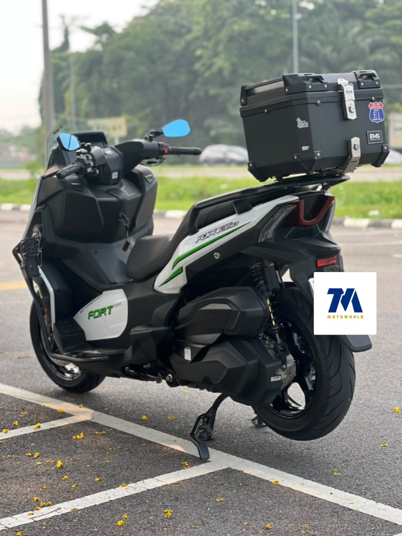 2025 QJ Moto Fort 350 | White - Image 3