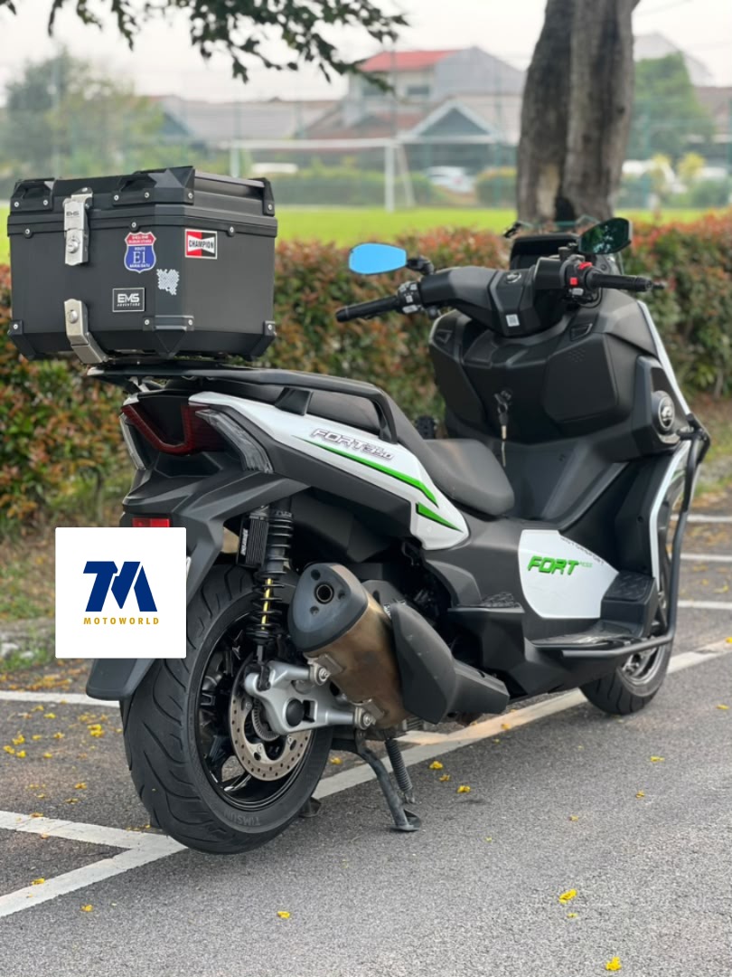 2025 QJ Moto Fort 350 | White - Image 4