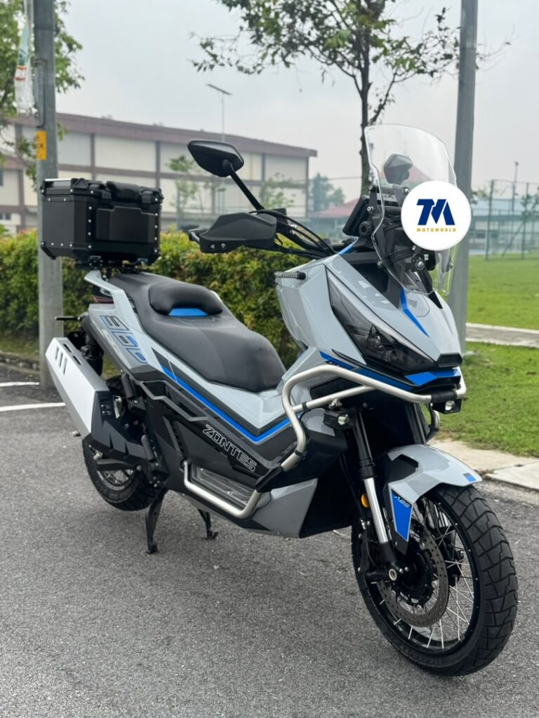 Front view of a ZONTES 368G V1 motorcycle