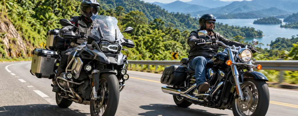 Touring vs Cruiser Motorcycle: Which Is Better for Long-Distance Riding?